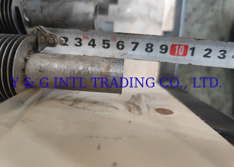 Bụt tròn có vây ống thép không gỉ kết thúc 12.7mm / 15.88mm