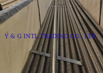Màn ống có vây nhiệt độ cao HF Vây thép carbon YG Vây thép không gỉ cuối đơn giản