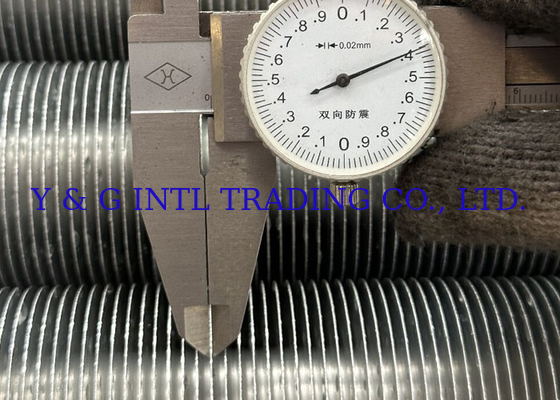 Tùy chỉnh Beveled End Fin Tube Fin Thickness 0.3mm 1mm