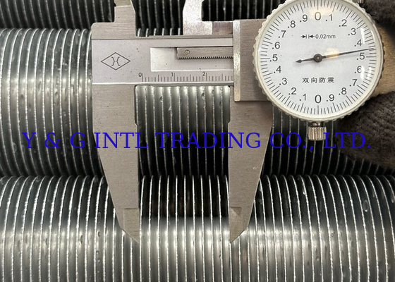 Tùy chỉnh Beveled End Fin Tube Fin Thickness 0.3mm 1mm