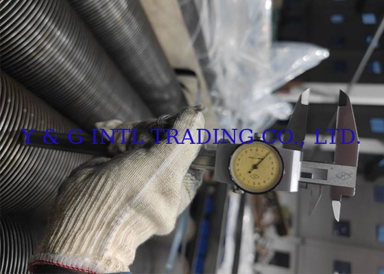 Thép không gỉ Hf Fin Tube 0.3-1mm Fin Beveled End Treatment
