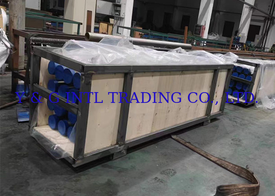 Bụt tròn có vây ống thép không gỉ kết thúc 12.7mm / 15.88mm