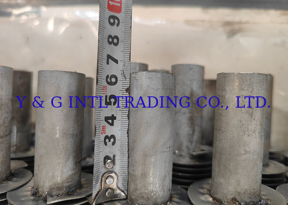 Industrial Carbon Steel Fin Stud Dia 12,7mm Silver Carbon Steel Heat Transfer Tube