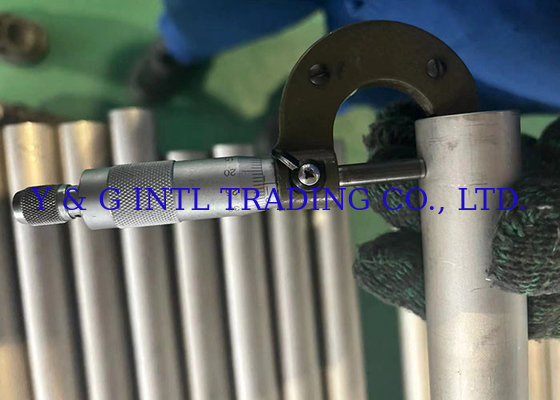 Bụi không may hợp kim titan Gr3 cho ống hình thẳng