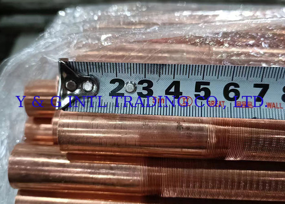 KL Fin Type Heat Exchanger Cupro Nickel Fined Tube In Silver With Bare Tube Copper Nickel Alloy (Bộ kim loại đồng niken bằng kim loại bạc bằng ống hồng)
