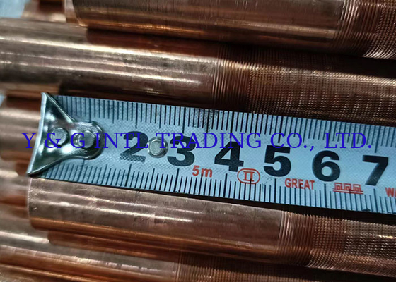 KL Fin Type Heat Exchanger Cupro Nickel Fined Tube In Silver With Bare Tube Copper Nickel Alloy (Bộ kim loại đồng niken bằng kim loại bạc bằng ống hồng)
