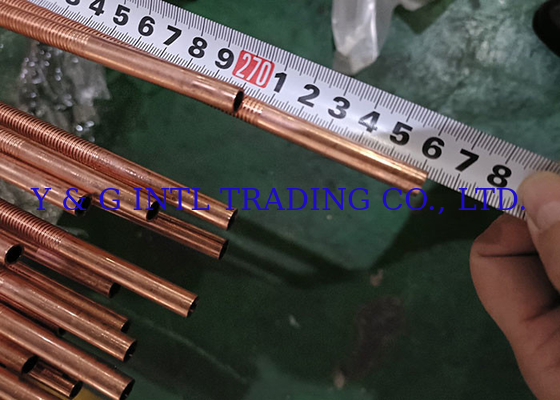 Bạc Đen tròn thép carbon thép không gỉ đồng rỗng ống rỗng ống có vây