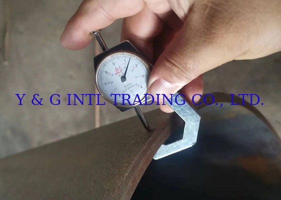 5-100mm Ống ống thép cacbon phủ sơn sơn sơn sơn với đầu trục trục đơn giản