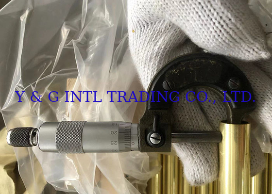 Chuỗi đồng đồng đồng bạc hợp kim bằng chính xác được đánh bóng ống xi lanh rỗng